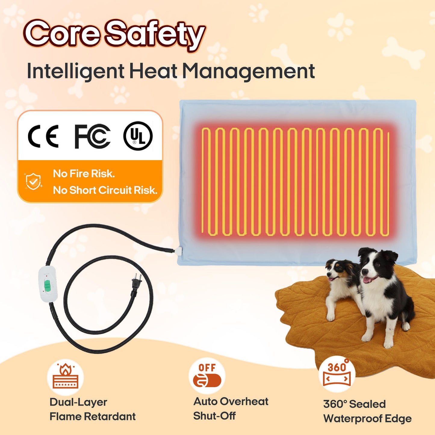 Therapeutic Self-Warming Pet Mat