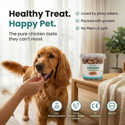 AncestryBite Freeze-Dried Chicken Heart Treats 200g