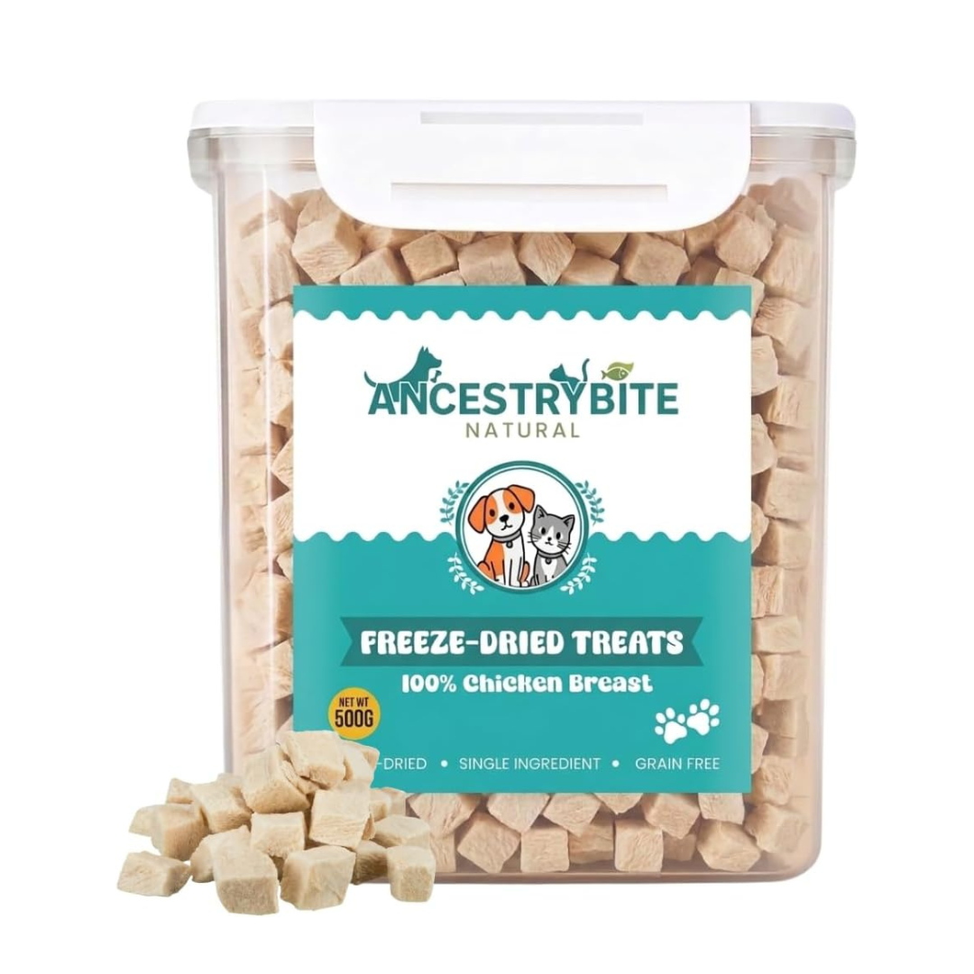 Ancestry Bite Freeze-Dried Chicken Breast Treats 500g