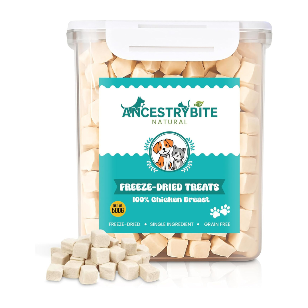 Ancestry Bite Freeze-Dried Chicken Treats 500g