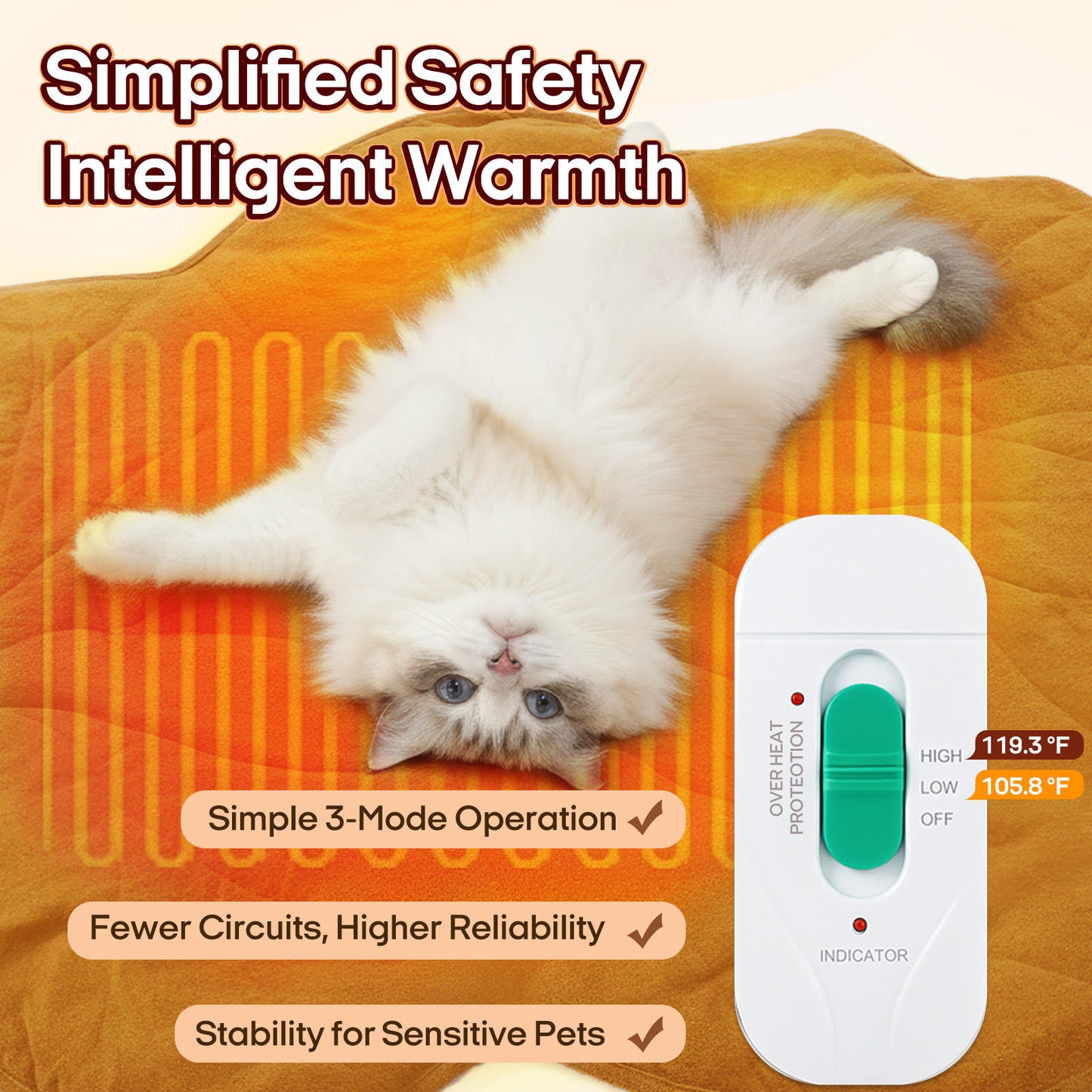 Therapeutic Self-Warming Pet Mat