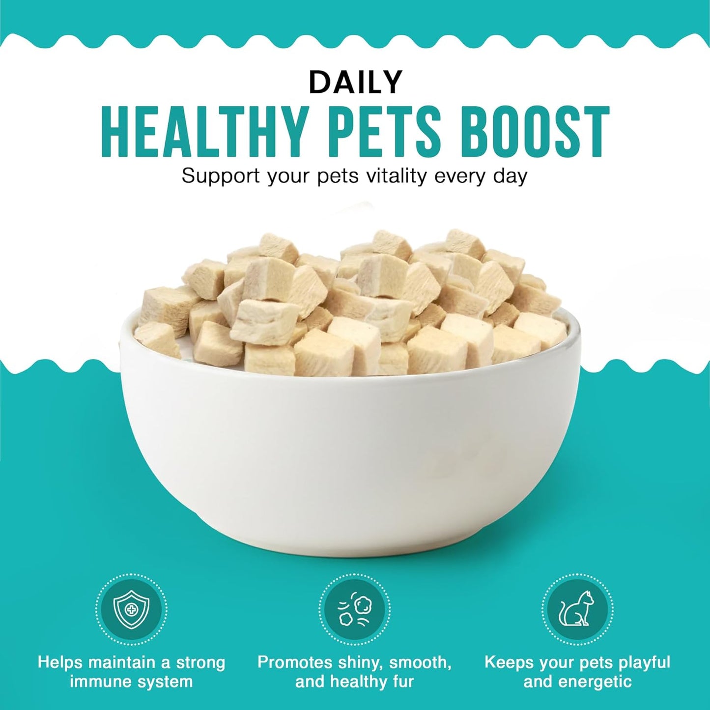 Ancestry Bite Freeze-Dried Chicken Treats 500g